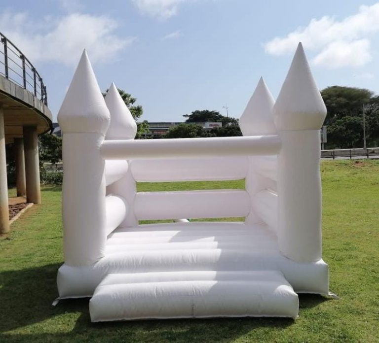 White Jumping Castle Rocket Rentals