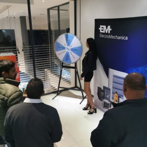 Spinning Wheel Hire for Brand Activations